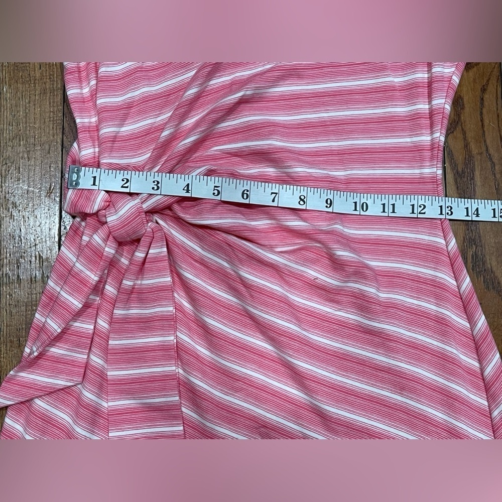 Talbots Pink and White Striped Top - Picture 8 of 12